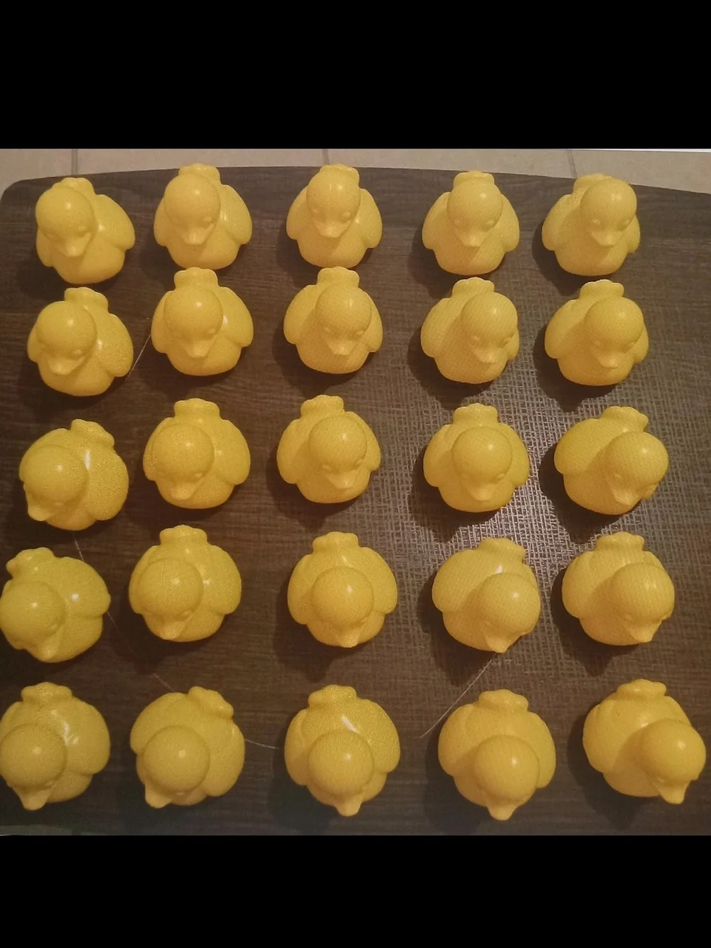 25 Yellow Rubber Duck - Good For Play In Bath